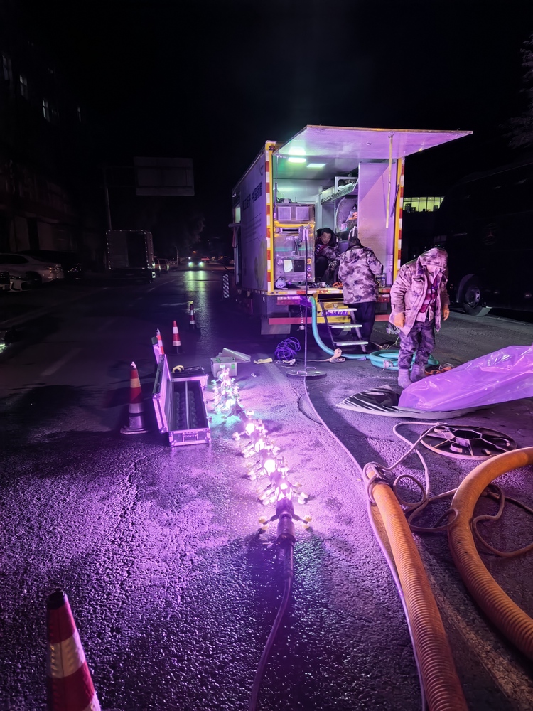 黎母山镇管道非开挖修复