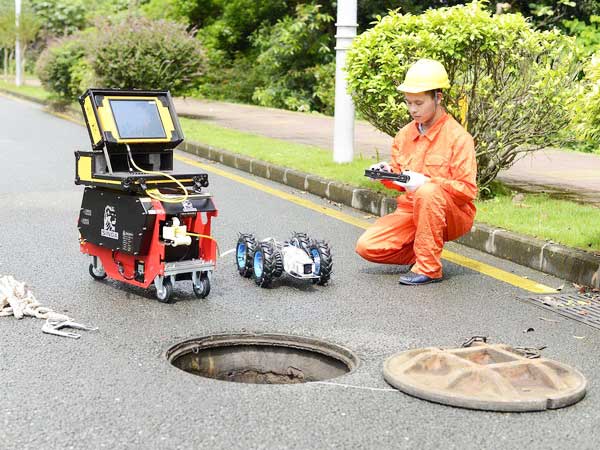 黎母山镇管道机器人检测
