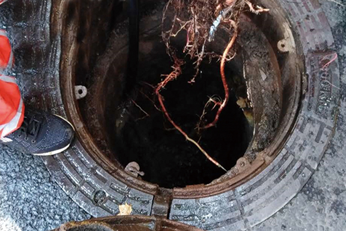 黎母山镇管道预处理